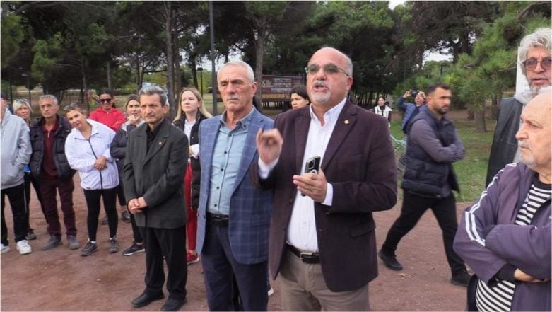 Bandırma Halkı Çamlık Projesine Karşı Ayakta