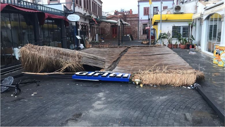 Son Dakika! Ayvalık’ta Fırtına Alarmı