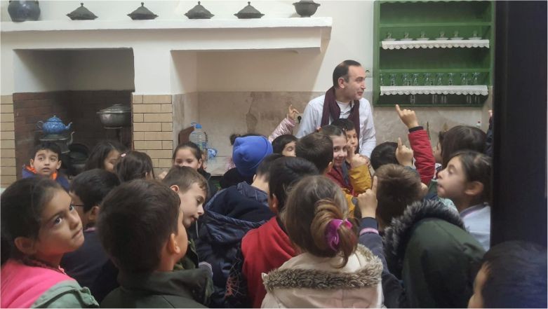 Öğrenciler Ara Tatilde Geçmişe Yolculuk Yaptı