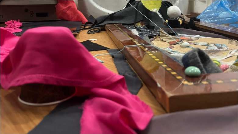 Balıkesir Üniversitesi Grafik Sanatlar Bölümü’nde Enstalasyon Çalışması