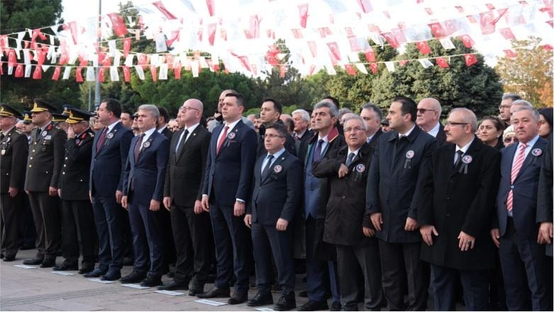 Rektör Oğurlu, Atatürk’ü Anma Töreninde