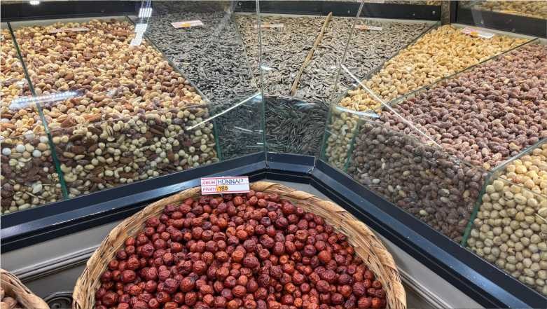 Balıkesir Merkez'de Aralık Ayı Kuruyemiş Fiyatları