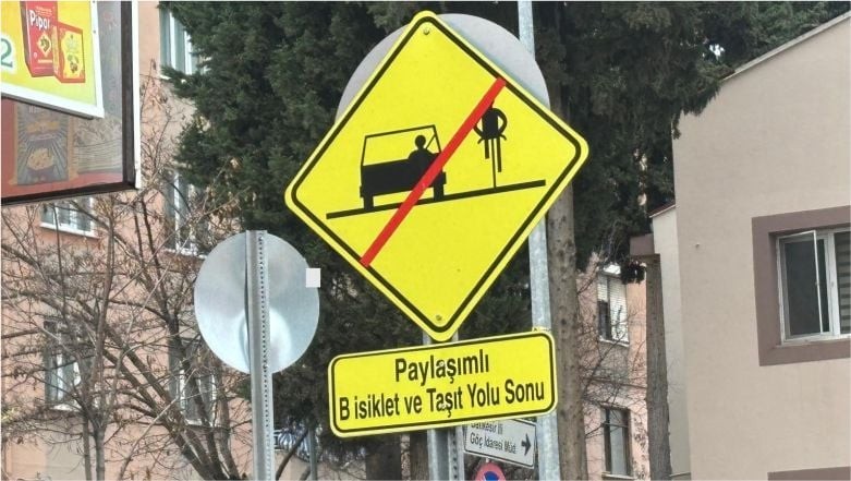 Balıkesir'de Paylaşımlı Bisiklet Yolu