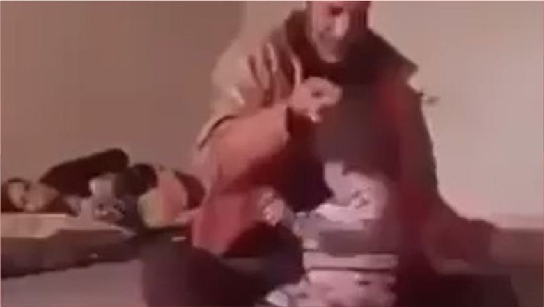 Sosyal Medyada Yayıldı: Çocuğunu Döven Cani Yakalandı