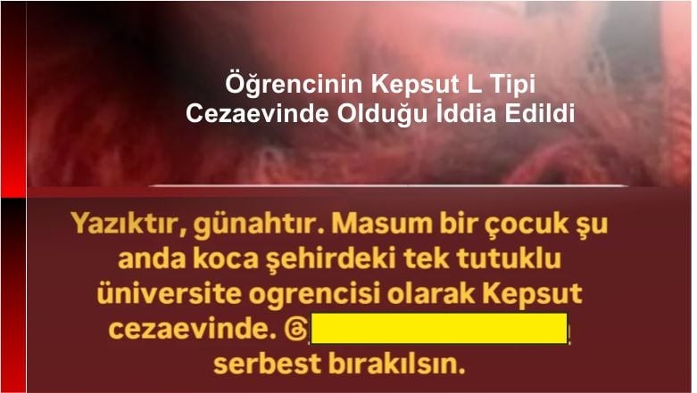 Balıkesir’de Üniversite Öğrencisi Tutuklandı İddiası Balıkesir’de Üniversite Öğrencisi Tutuklandı İddiası