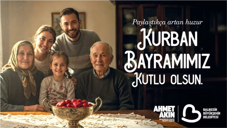 Büyükşehir’den Bayram Mesajı: “Paylaştıkça Artan Huzur” Büyükşehir’den Bayram Mesajı: “Paylaştıkça Artan Huzur”