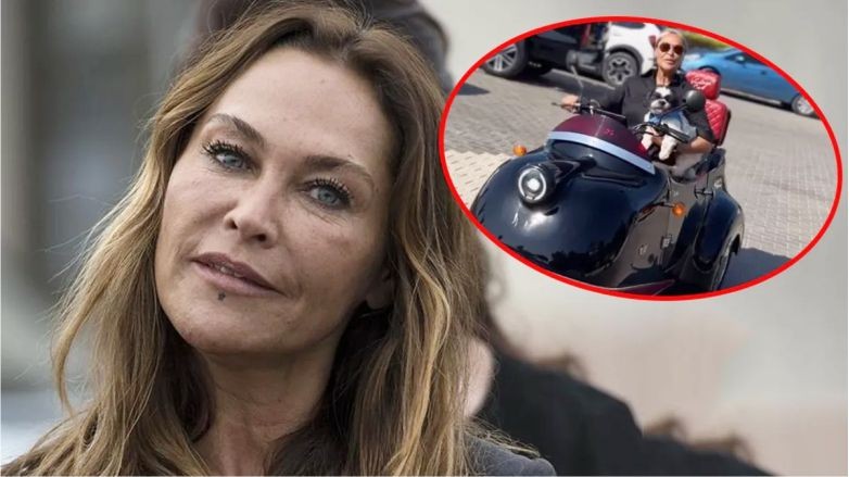 Hülya Avşar'dan Ayvalık'a Özel Araç