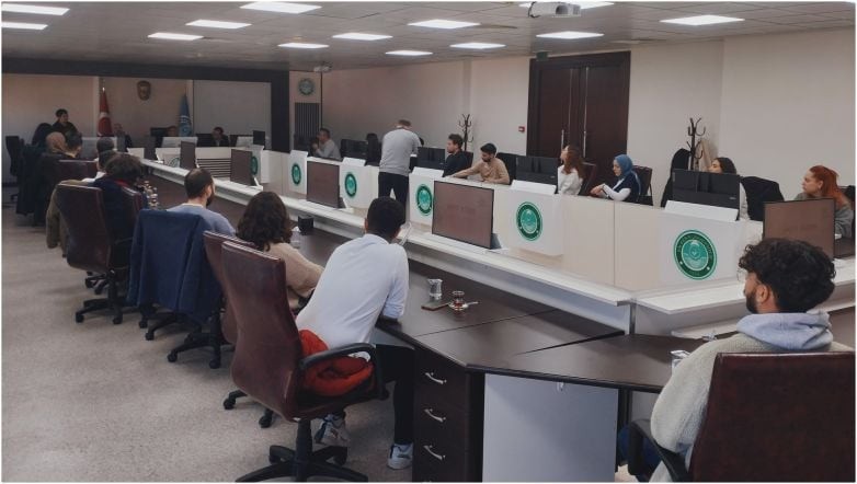 Rektör ve Öğrencilerden Ortak Kalite Çalışması
