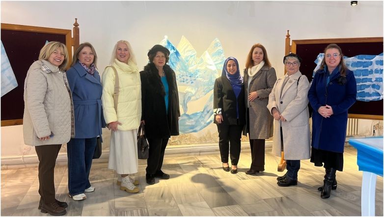 Sanatın Mavisi Balıkesir’de Buluştu