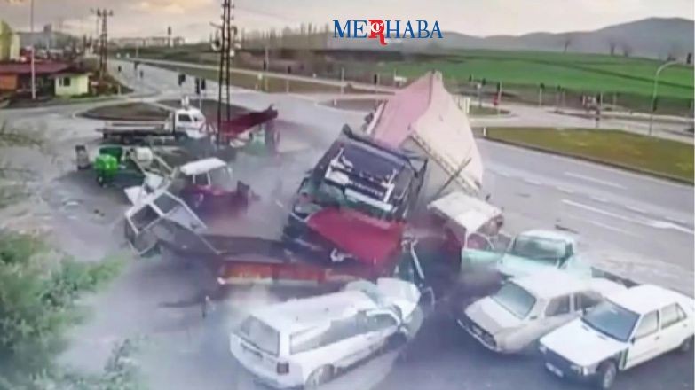 Tır Dehşeti Görüntülerde