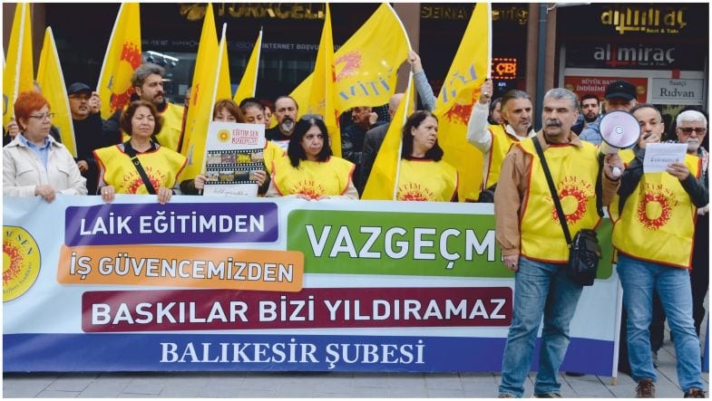 Eğitim Sen AHP Meydanından Seslendi