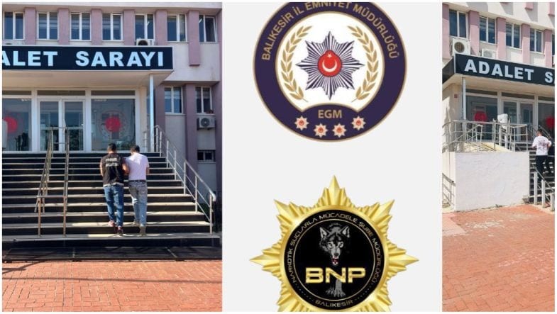 Ayvalık’ta Uyuşturucu Firarileri Yakalandı: 2 Tutuklama