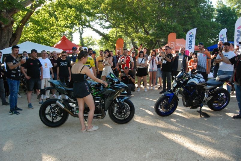 Motosiklet Tutkunları Buluştu