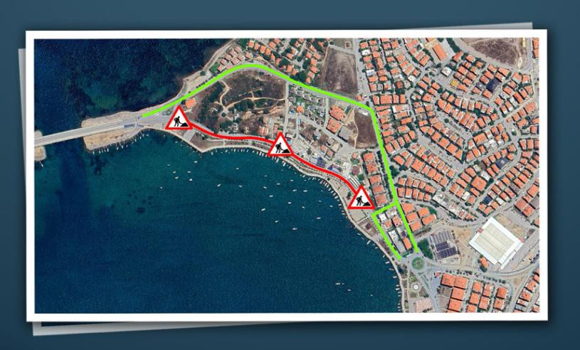 Ayvalık’ta O Cadde Trafiğe Kapanıyor! Alternatif Güzergâh Belli Oldu