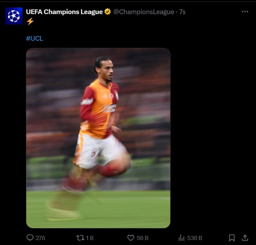 "UEFA'dan Sarı-Kırmızılılara Flört! Resmi Hesap 'Galatasaray' Diyor: İşte Özel İlginin 3 Kanıtı - Resim: 3