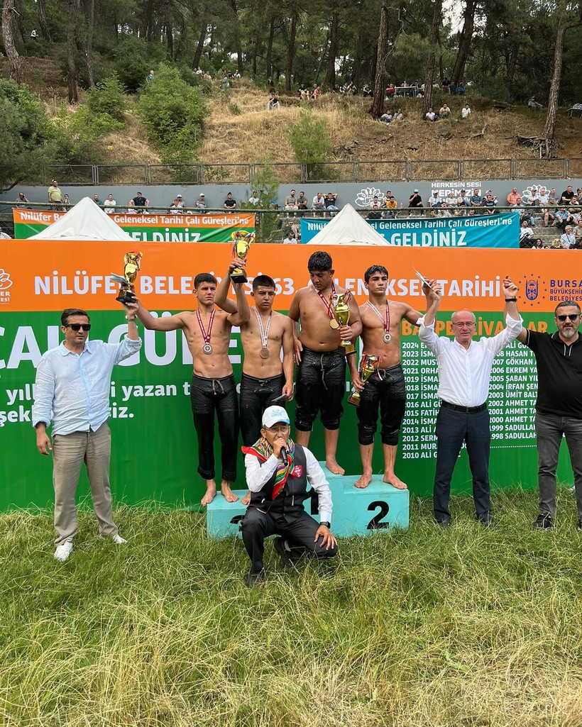 63. Tarihi Çalı Güreşleri’nde Altın Kemer Balıkesir’e Geldi