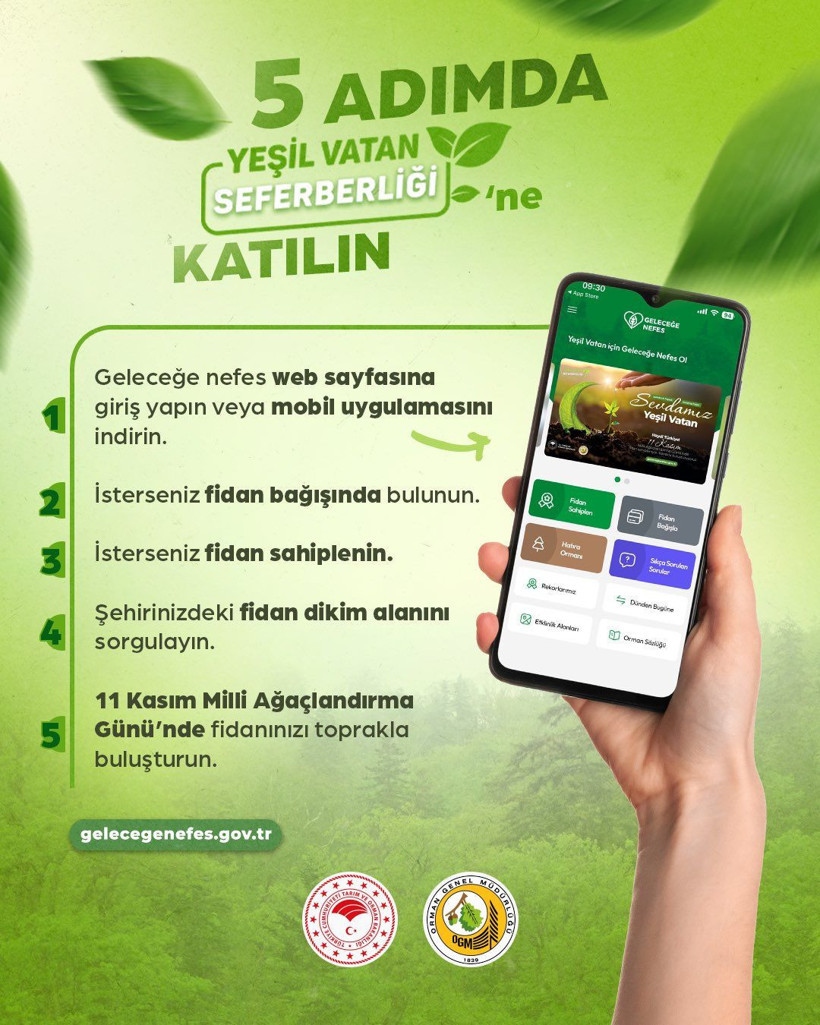 Balıkesirliler 11 Kasım'da Fidan Sahiplenecek mi? İşte Yapılması Gerekenler - 1. resim