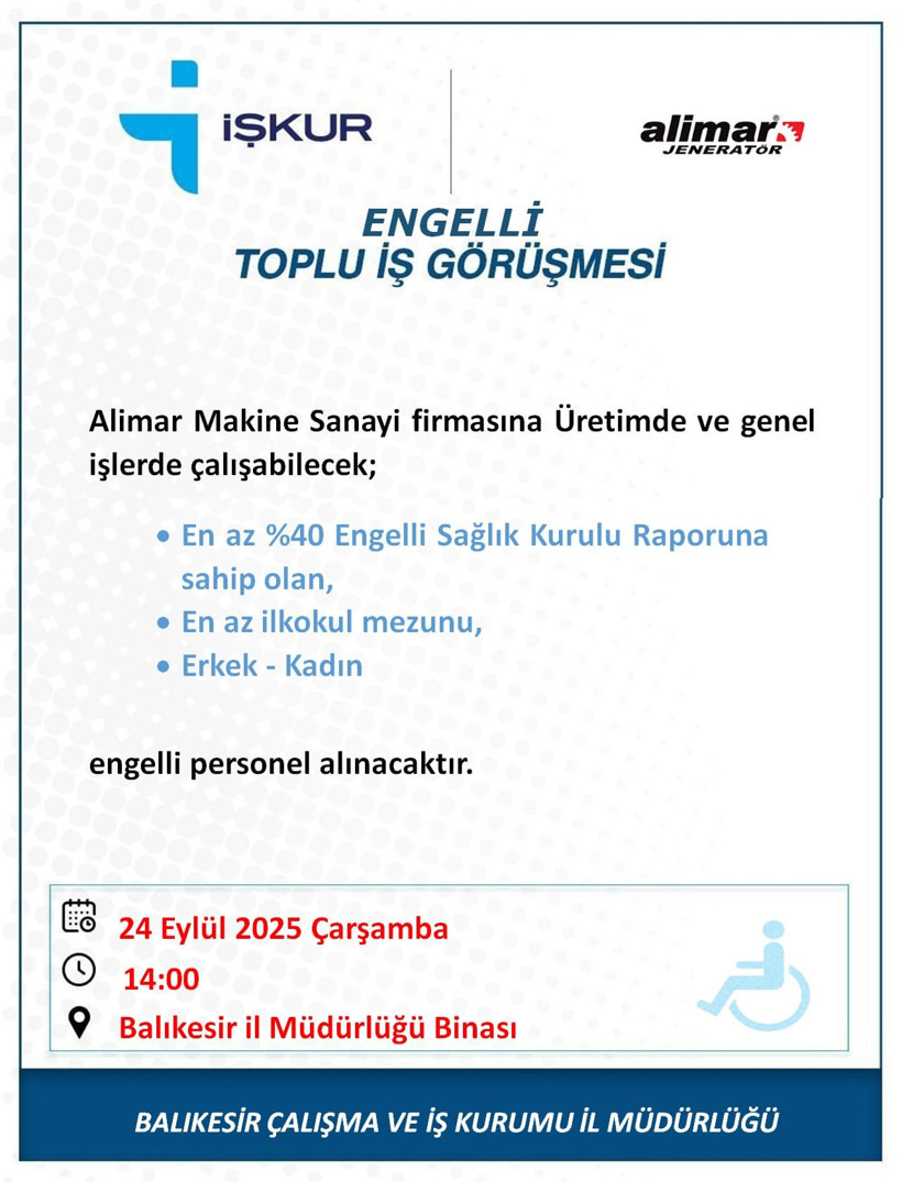 Balıkesir’de Engel Tanımayan İstihdam Hamlesi! - 11. resim