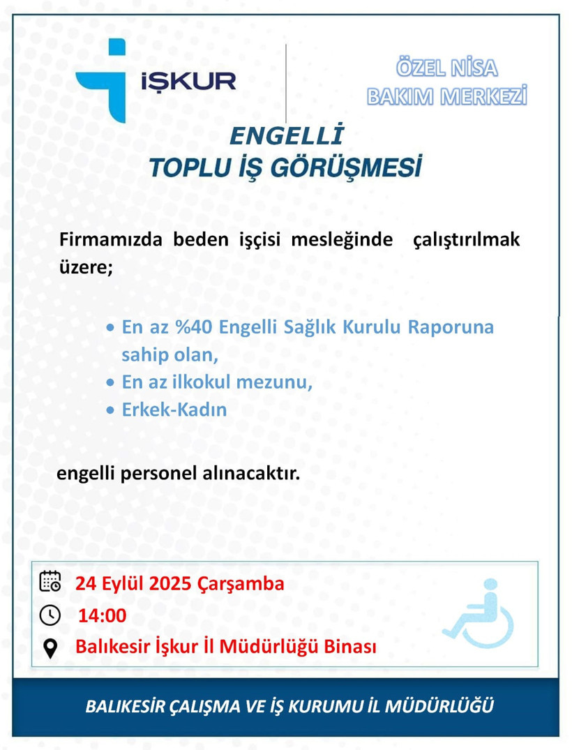 Balıkesir’de Engel Tanımayan İstihdam Hamlesi! - 7. resim