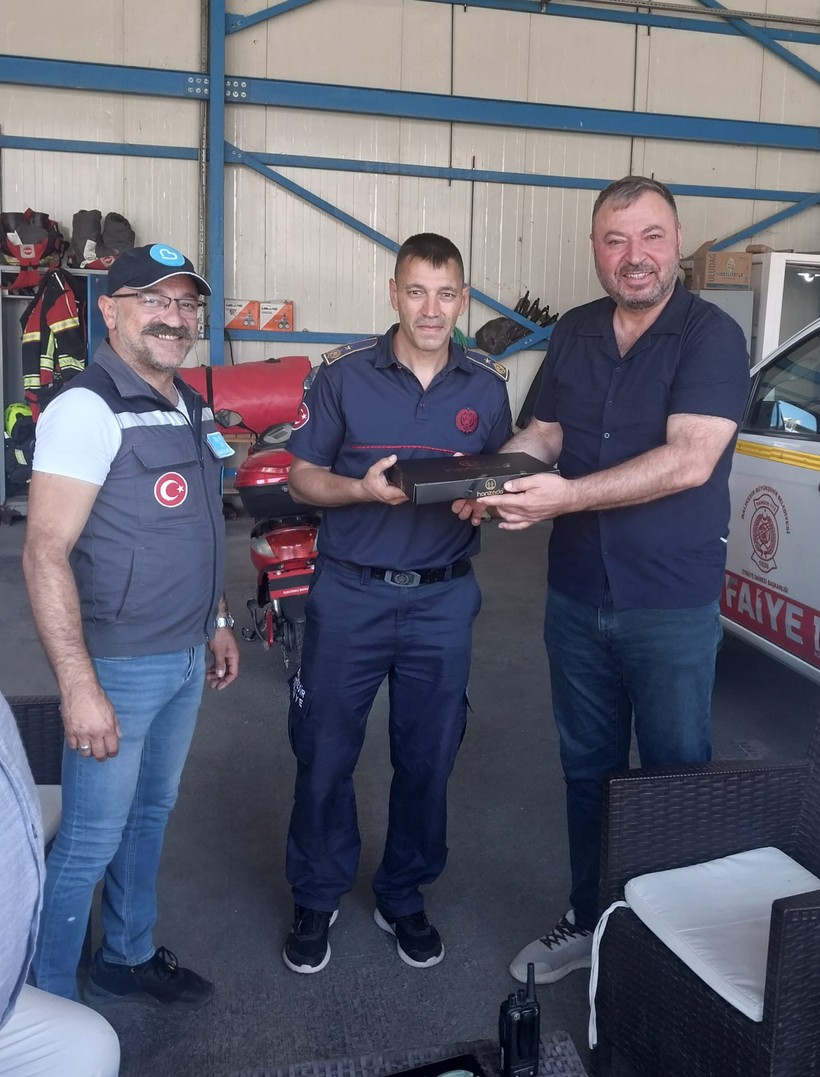 İYİ Parti’den Kepsut İtfaiyesi’ne Teşekkür Ziyareti