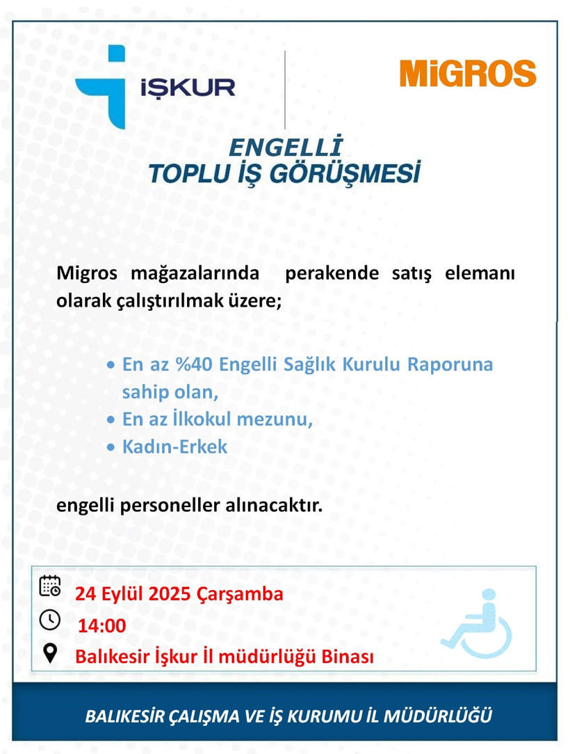 Balıkesir’de Engel Tanımayan İstihdam Hamlesi! - 5. resim