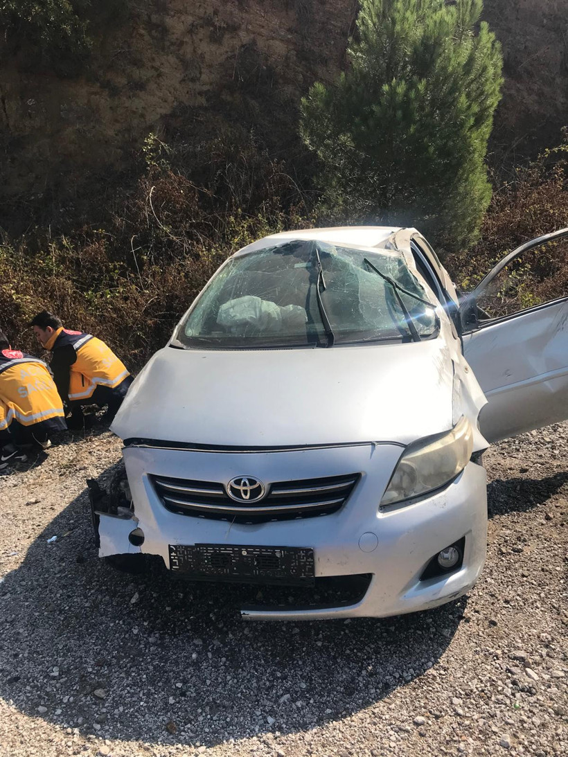 İzmir-Balıkesir Yolunda Kaza! Selimiye Barajı Mevkiinde 3 Yaralı