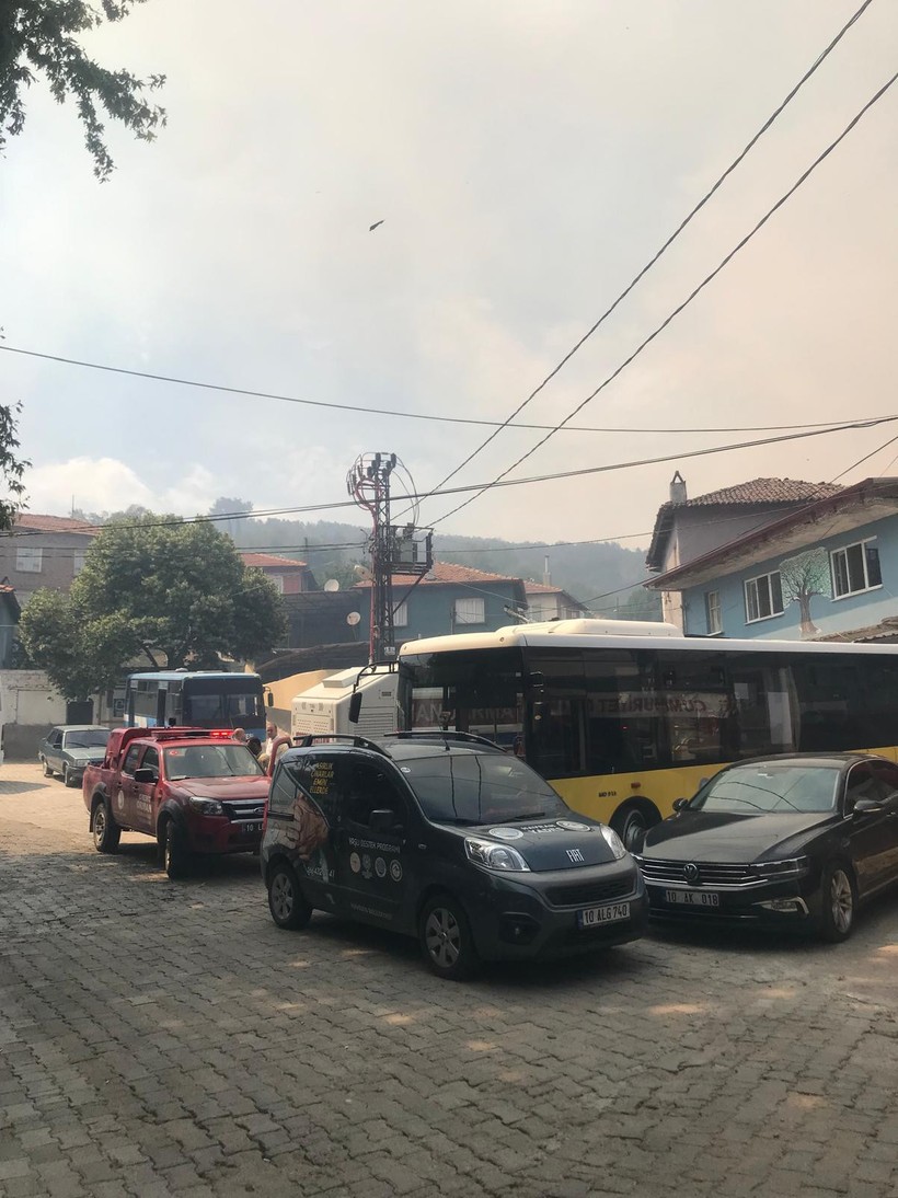 havranda köy tahliye ediliyor