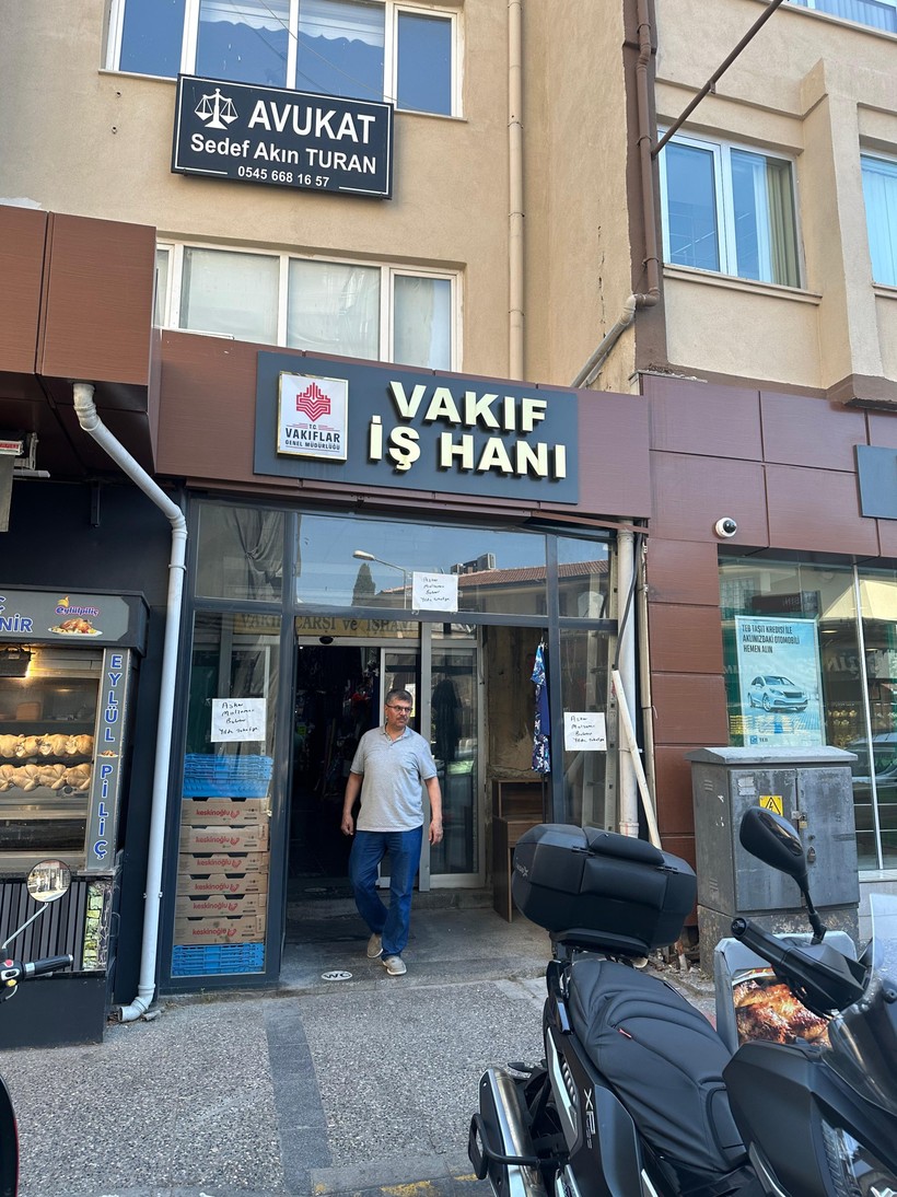 Vakıf işhanı Esnafı 20 Ağustos’ta iş hanının 'dan Çıkıyor mu ? 