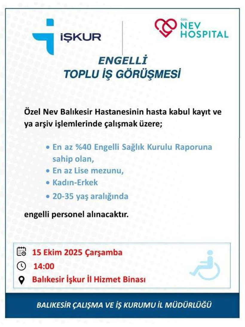 Balıkesir’de Herkes İçin Eşit İş Fırsatı: İş Görüşmeleri Başlıyor - 6. resim