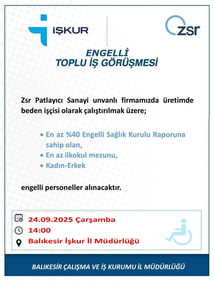 Balıkesir’de Engel Tanımayan İstihdam Hamlesi! - 6. resim