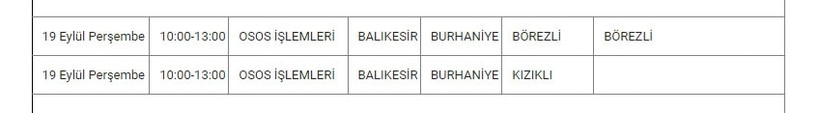 Burhaniye ve Mahallelerinde Elektrik Kesintisi Burhaniye ve Mahallelerinde Elektrik Kesintisi