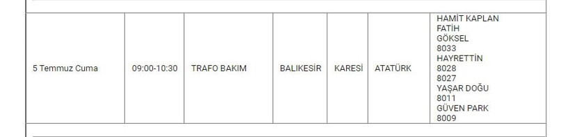 Kesintiler Atatürk Mahallesinde Kesintiler Atatürk Mahallesinde