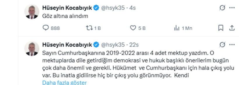 Eski AK Partili Hüseyin Kocabıyık Kimdir ? Neden Gözaltında - 1. resim