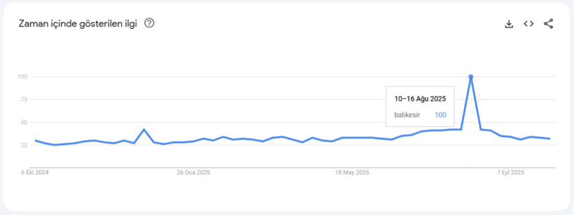 araştırma google trends balıkesir aratmaları