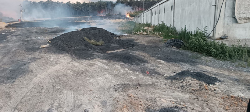  Balıkesir Savaştepe’de Korkutan Orman Yangını 