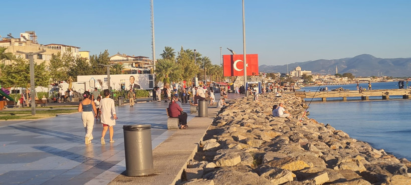 Penguen mi, Karabatak mı? Akçay Sahilinde İlginç Karşılaşma!