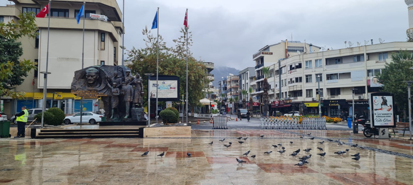 Altınoluk’ta Yağmur Sevinci - 2. resim