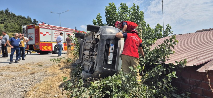  Susurluk’ta Çift Taraflı Trafik Kazası! 