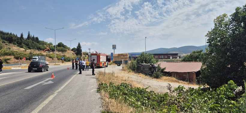  Susurluk’ta Çift Taraflı Trafik Kazası! 