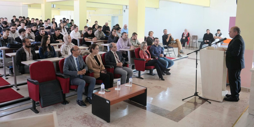 Edremit MYO’nun Açılış Dersi ETO Başkanı Çetin'den - 5. resim