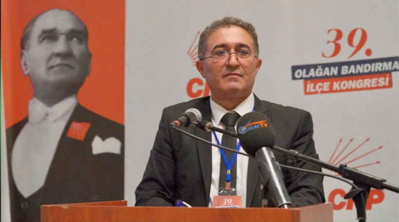 CHP Bandırma İlçe Kongresi Yapıldı Başkan Mehmet Atak - 1. resim