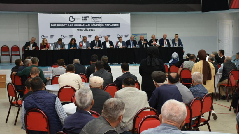 Büyükşehir Dursunbey’de muhtarlarla buluştu - 3. resim