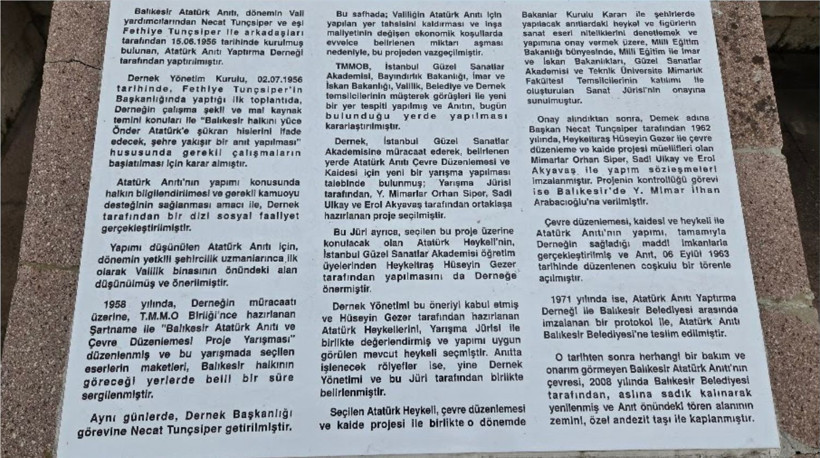 Balıkesir Atatürk Anıtı'nda Kimlerin İmzası Var? - Resim: 2