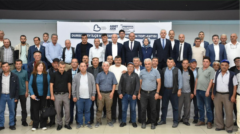 Büyükşehir Dursunbey’de muhtarlarla buluştu - 4. resim