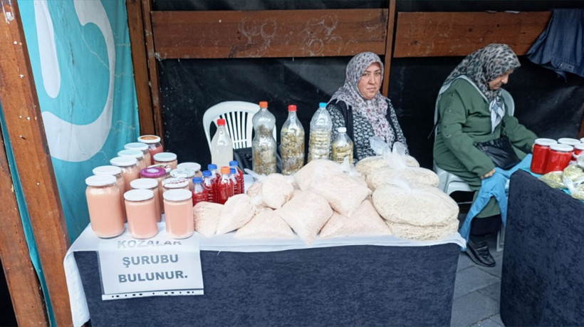 Kozalak Şurubu Çarşının Gözdesi