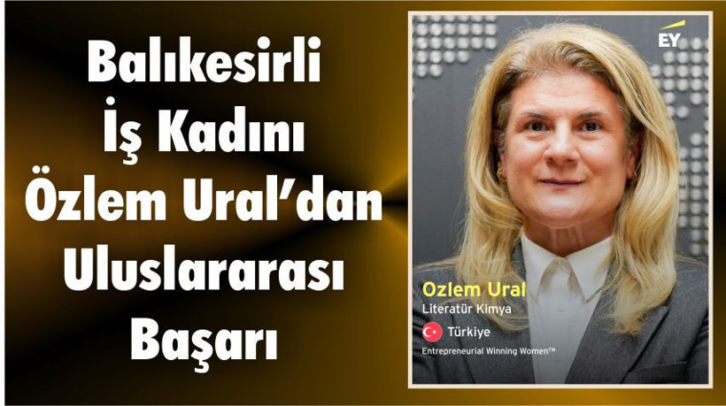 Balıkesirli İş Kadınından Uluslararası Başarı - 1. resim