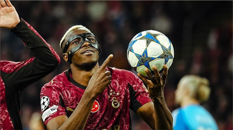 Galatasaraylı Osimhen Avrupa’yı Karıştırdı