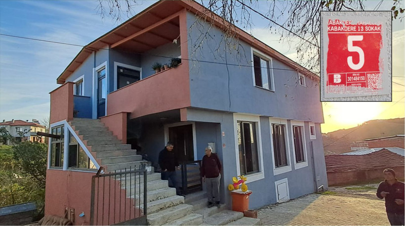 Balıkesir Kabakdere'de Mutfak Yangını