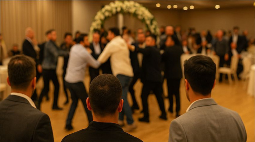 Balıkesir’de Düğün Salonu Kavgası: 2 Yaralı - 1. resim