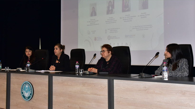 BAÜN’den, Kadına Yönelik Şiddetle Mücadele Paneli